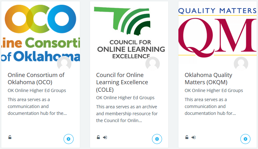 Collaboration Groups: In-depth information for Oklahoma’s online collaboration groups.